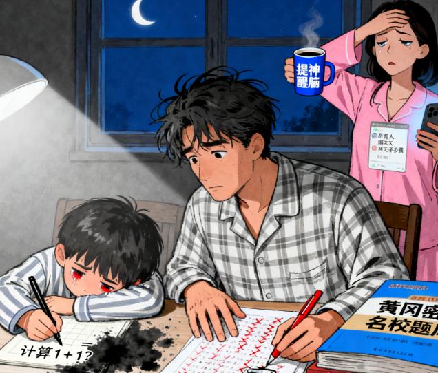 “鸡娃” 困局：婚姻在辅导作业中变凉